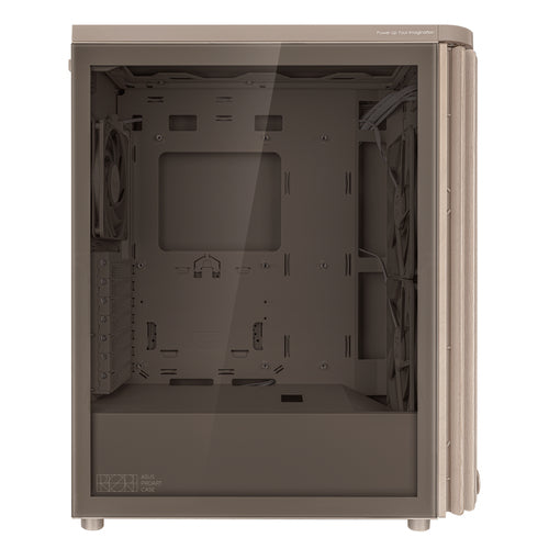 ASUS ProArt PA401 Wood Edition Beige - Tempered Glass Panel – indvendig opbygning eller underside