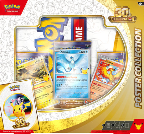 Pokémon - 30th Celebration - Poster Collection (POK10467-101)