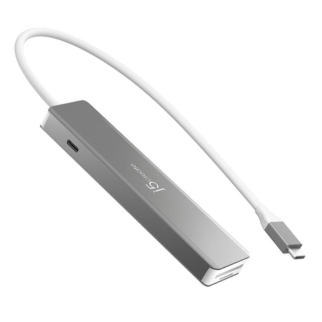 j5create JCD390-N – 4K60 USB-C-multiadapter – 10 Gbit/s – adapter fra toppen
