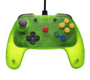 Retro Fighters Brawler64 v2 – kablet N64-controller, grøn – produktbillede 1