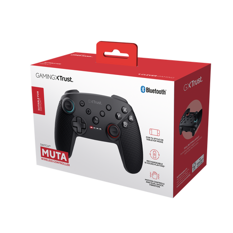 Trust GXT 1246 Muta Bluetooth-controller til Nintendo Switch – sort – produktbillede 3