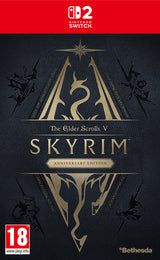 Skyrim Anniversary Edition Switch 2 Code in a Box – Switch 2-omslag