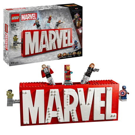 LEGO 76313 Marvel Logo & Minifigures LEGO