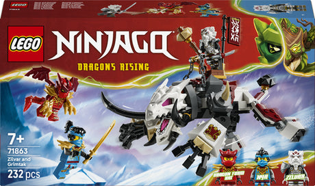 LEGO - Ninjago - Zilvar and Grimtak the Dragon Beast (71863)