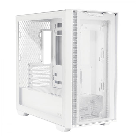 ASUS A21 mATX Case with BTF support - White ASUS