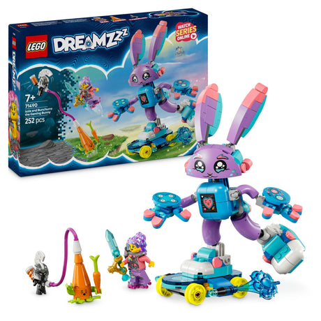 LEGO 71490 DREAMZzz Izzie and Bunchurro the Gaming Bunny LEGO