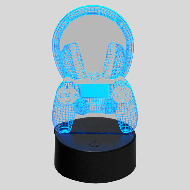 MECHARITE 3D LED Lampe - Controller & Headset Mecharite