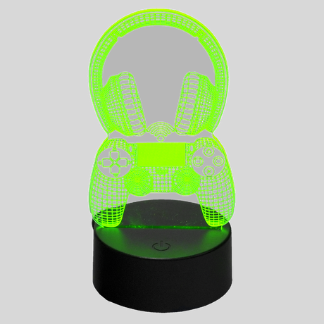 MECHARITE 3D LED Lampe - Controller & Headset Mecharite