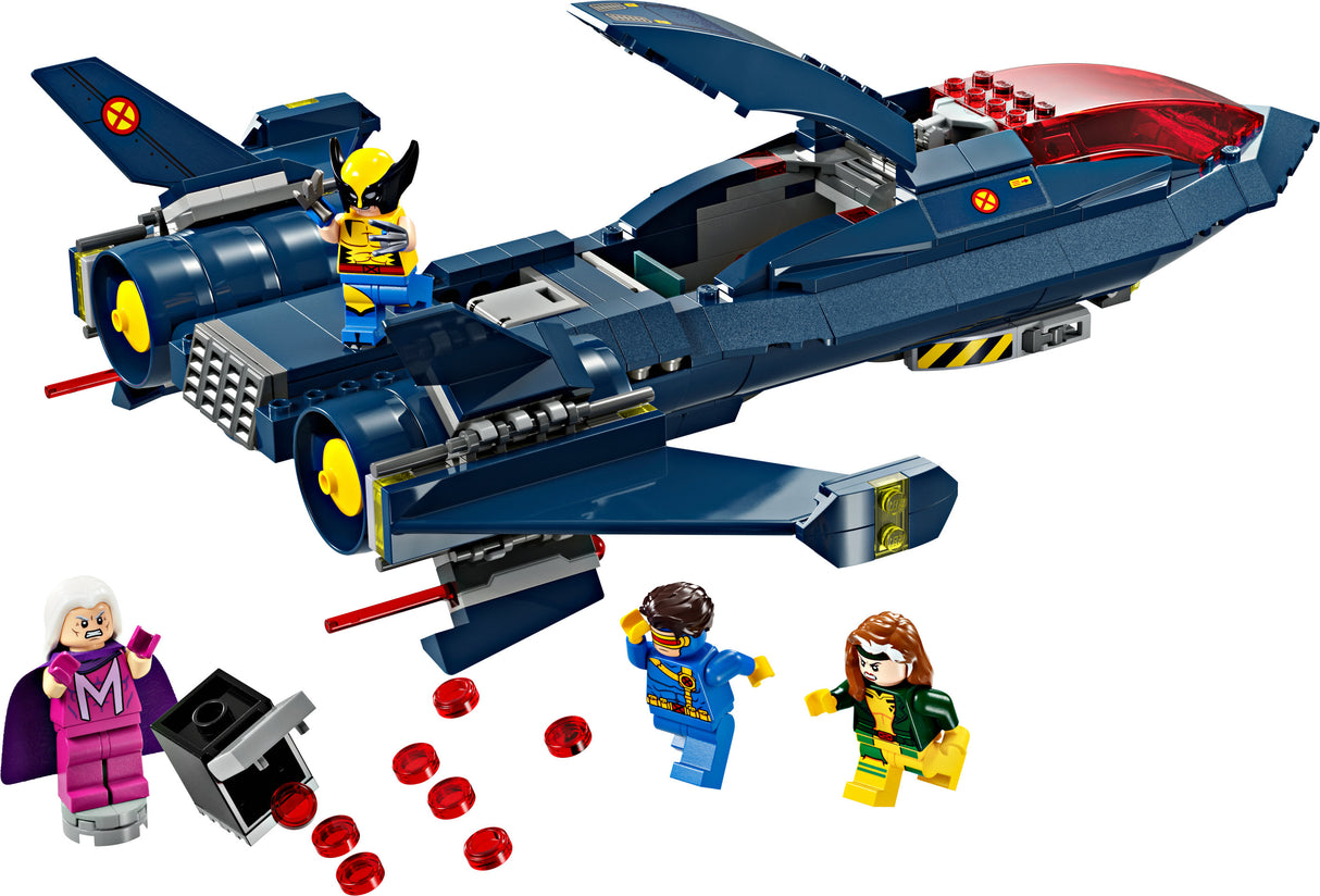 LEGO 76281 Marvel Super Heroes X-Men's X-Jet, construction toy LEGO