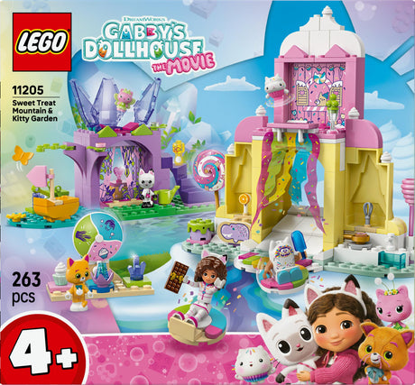 LEGO - Gabby's Dollhouse - Sweet Treat Mountain & Kitty Garden (11205) LEGO