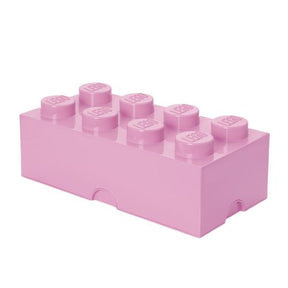 Room Copenhagen LEGO Storage Brick 8 light pink - RC40041738 Room Copenhagen