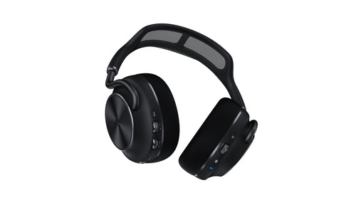 Turtle Beach Stealth Pro II – Xbox-headset, sort – Bagside set skråt