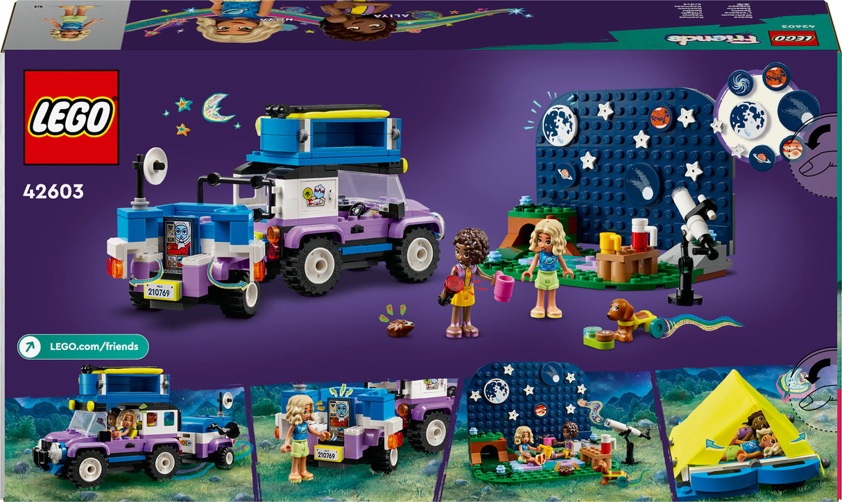 LEGO 42603 Friends Stargazer Camping Vehicle Construction Toy LEGO