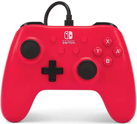 PowerA Wired Controller – Raspberry Red – Nintendo Switch – produktbillede 2