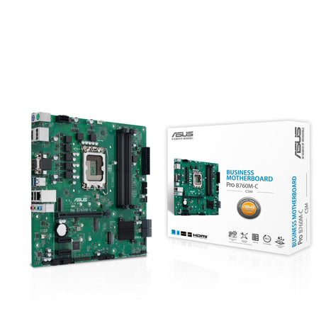 ASUS PRO B760M-C-CSM (mATX, B760, LGA1700, DDR5) ASUS