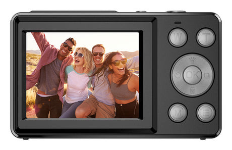 Rollei Compactline Pocket digitalkamera – sort – detalje eller anvendelse 6