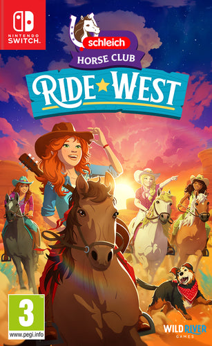 Horse Club Ride West Nintendo Switch – Omslag