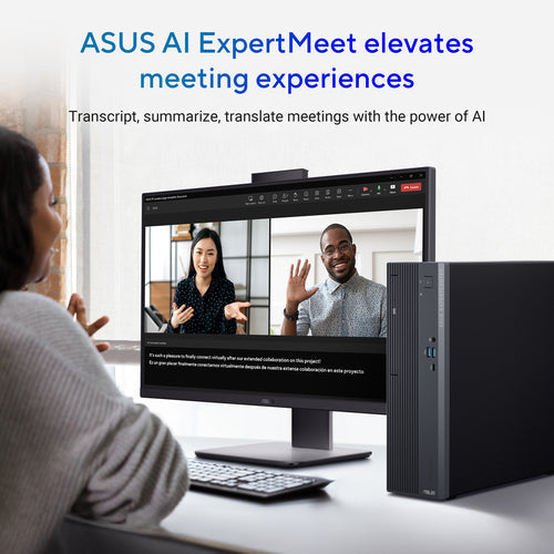ASUS ExpertCenter P500 SFF P500SV-05210H009X – illustreret i brug (vinkel 2)