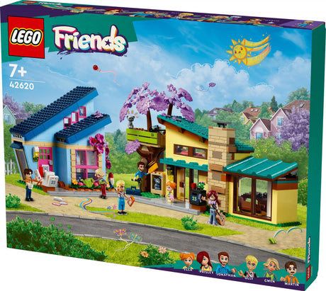 LEGO 42620 Friends Olly and Paisley's Family House, construction toy LEGO