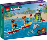LEGO 42623 Friends Lifeguard Observation Tower with Jet Skis, Construction Toy LEGO