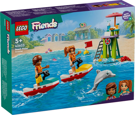 LEGO 42623 Friends Lifeguard Observation Tower with Jet Skis, Construction Toy LEGO