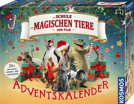 KOSMOS Die Schule der magischen Tiere – julekalender – tysk