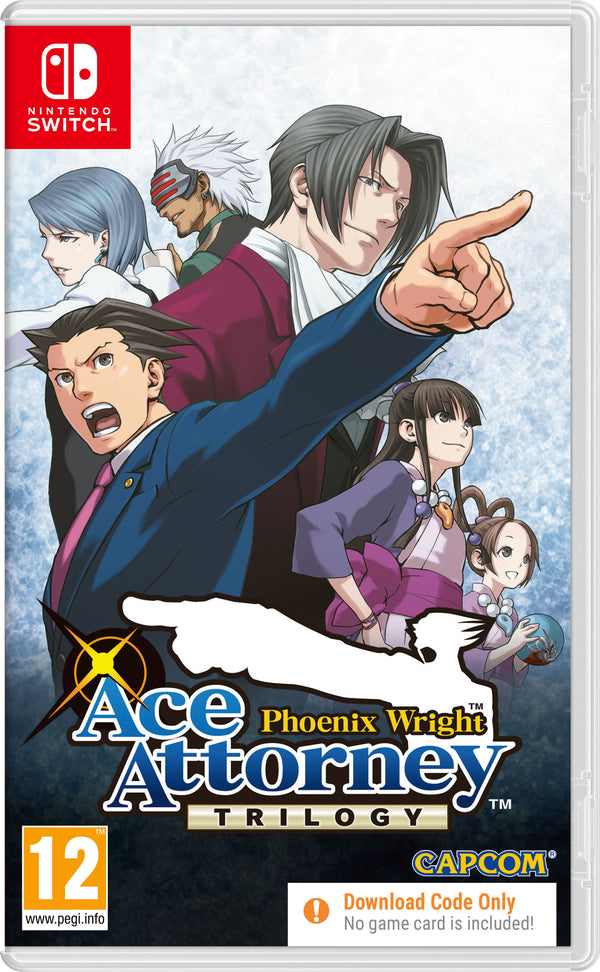 Phoenix Wright Ace Attorney Trilogy (Code in Box) – Nintendo Switch