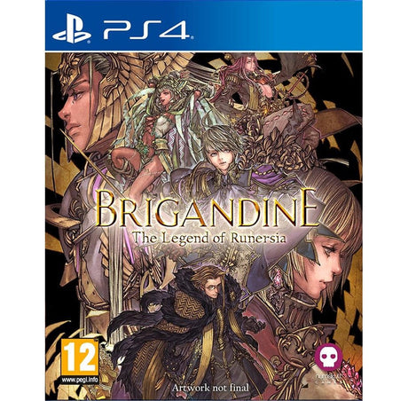 Brigandine – PlayStation 4 – spilomslag