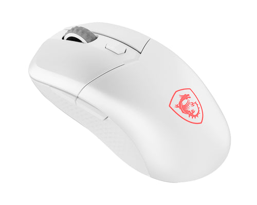 MSI VERSA 300 WIRELESS gamingmus - hvid - visning 2