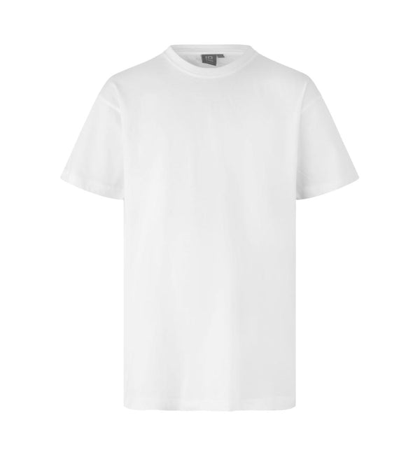 Einfarbiges T-Shirt – Weiß