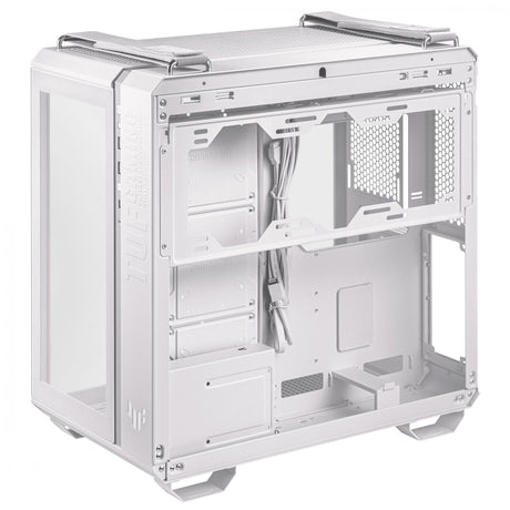 ASUS TUF Gaming GT502 Tempered Glass Dual Chamber Case White ASUS