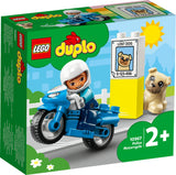 LEGO 10967 DUPLO Police Motorbike Construction Toy (Police Toy for Toddlers Aged 2+, Ideal Motor Skills Toy for Babies, Toy Motorbike) LEGO