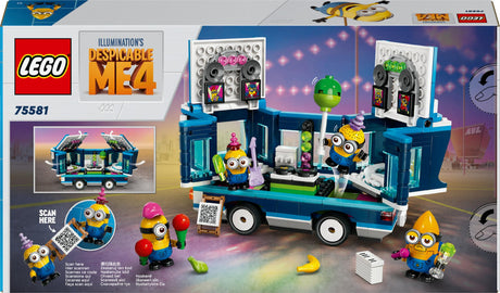 LEGO 75581 Minions and the Party Bus, construction toy LEGO