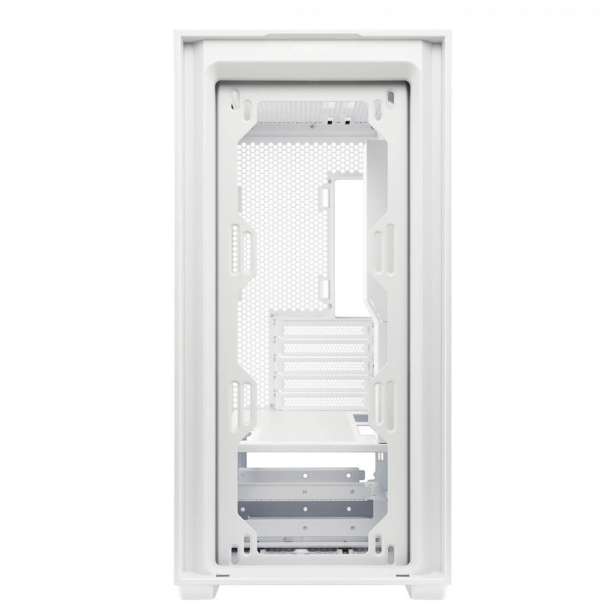 ASUS A21 mATX Case with BTF support - White ASUS