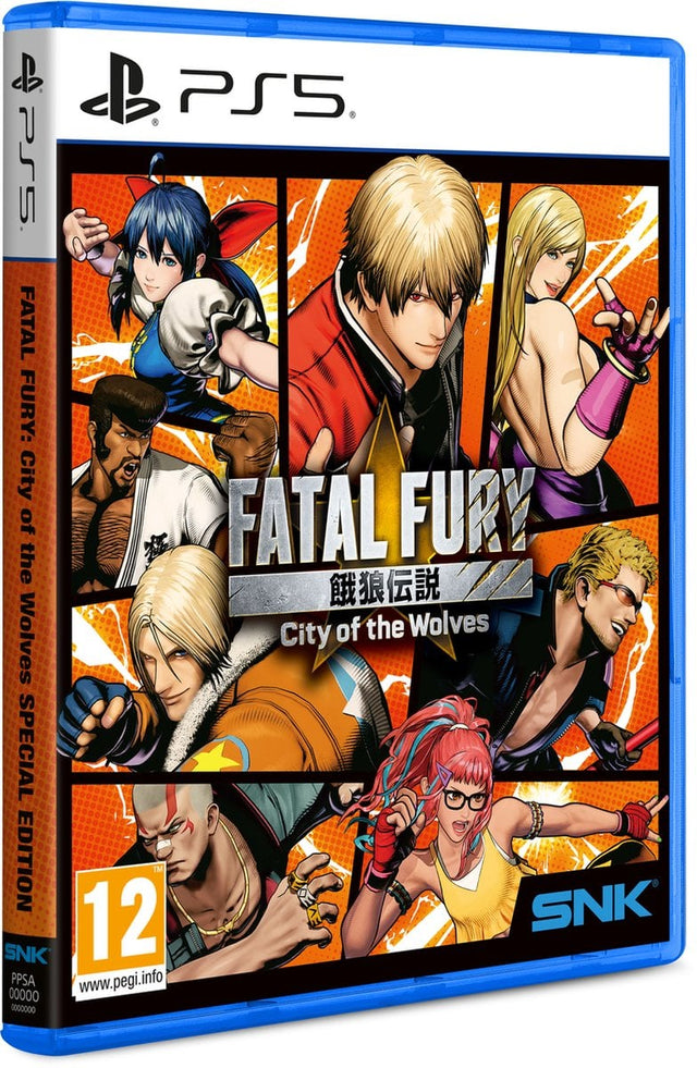 Fatal Fury City of Wolves (Special Edition) – PlayStation 5 – spilomslag