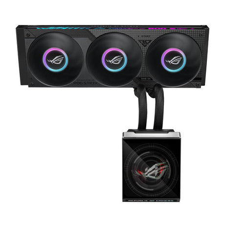 ASUS ROG Strix SLC IV 360 ARGB LCD med tre ARGB-blæsere
