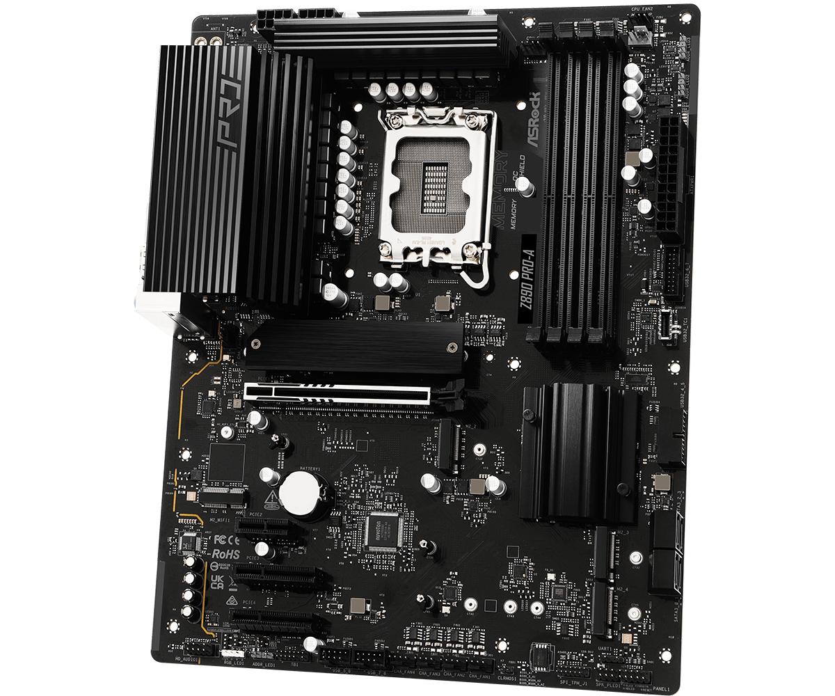 ASRock Z890 Pro-A Motherboard ATX LGA-1851 Intel Z890 ASRock