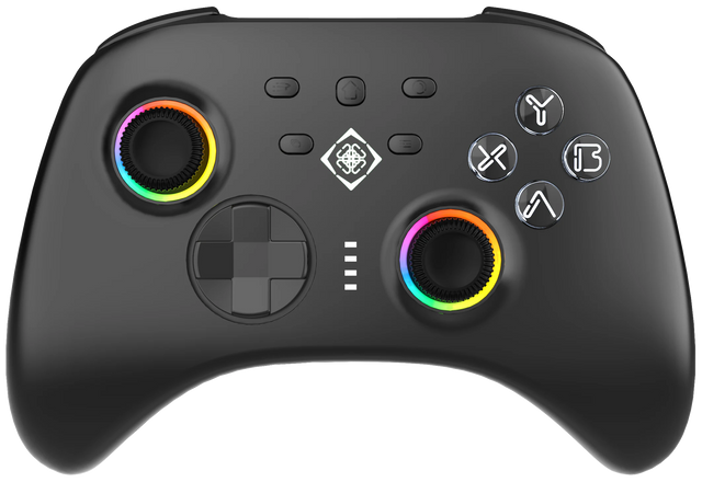 Deltaco - 3-i-1 Trådløs Controller til PC - Bluetooth + 2.4GHz Deltaco