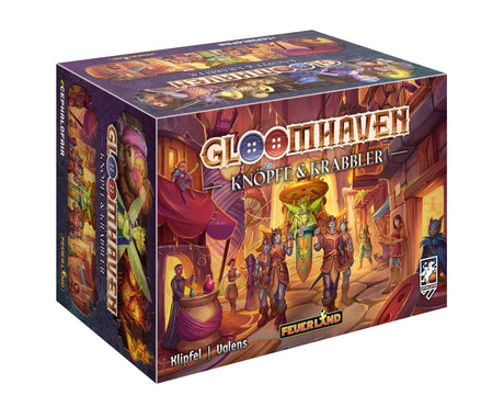 Gloomhaven: Knöpfe & Krabbler – Tysk spilæske