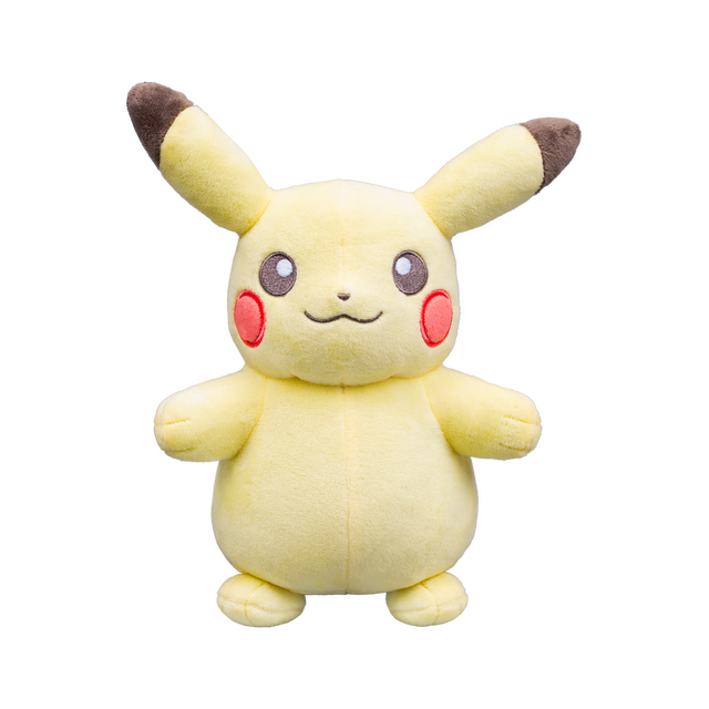Pokémon Pikachu Pastel plysbamse 20 cm set forfra