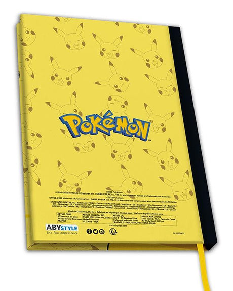 POKEMON - Pck A5 Notebook + Mug320ml + Postcards Pikachu Geekd