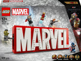 LEGO 76313 Marvel Logo & Minifigures LEGO
