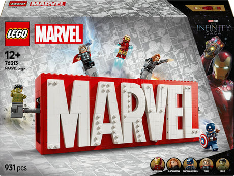 LEGO 76313 Marvel Logo & Minifigures LEGO