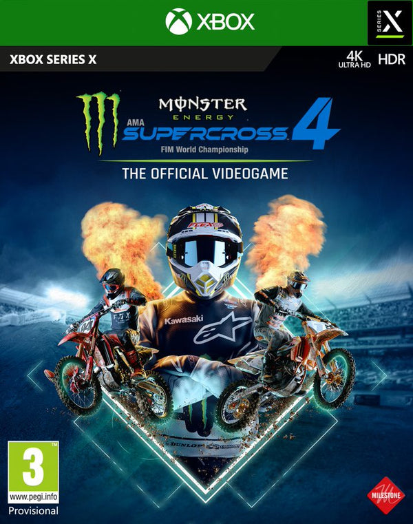 Monster Energy Supercross - The Official Videogame 4 – Xbox One / Xbox Series X