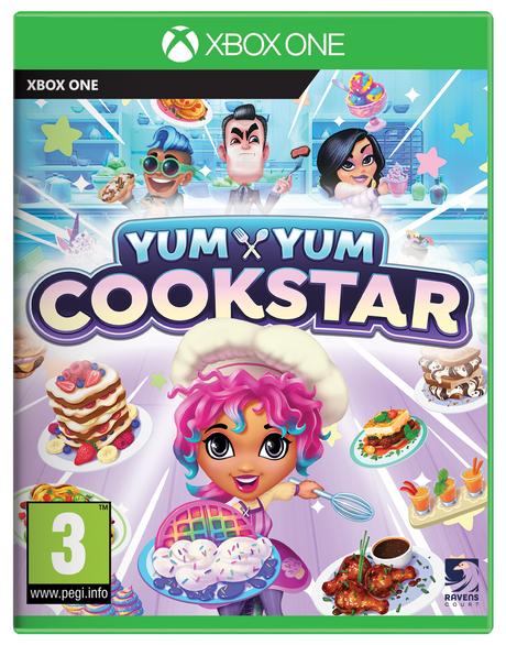 Yum Yum Cookstar – Xbox One – spilomslag