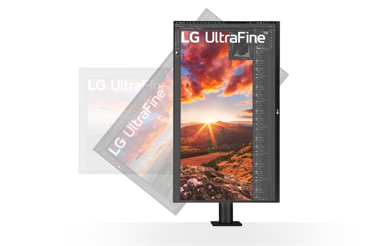 LG UltraFine Ergo 32UN880P-B 32 3840 x 2160 (4K) HDMI DisplayPort USB-C 60Hz Forlæng Træk tilbage  Dockingskærm LG Electronics