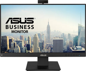 ASUS BE24EQK – sort skærm set forfra med webcam