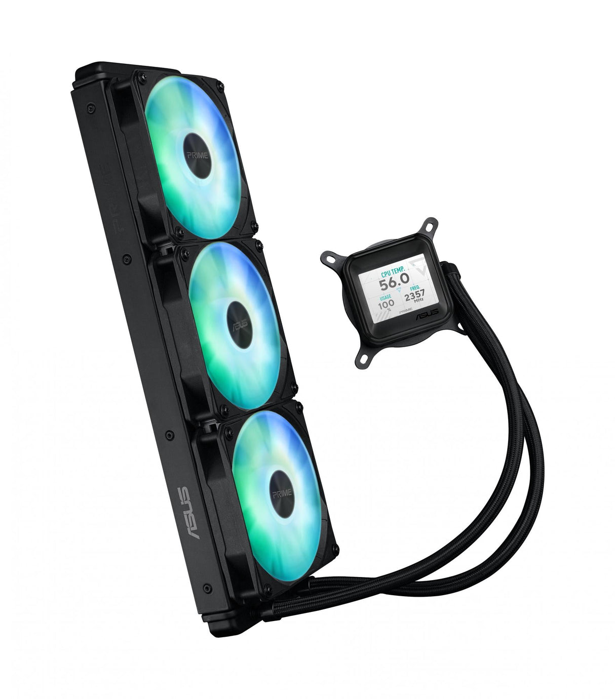 ASUS PRIME LC 360 ARGB LCD AiO Liquid Cooler ASUS