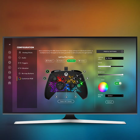 Turtle Beach Afterglow Ignite Time Machine – Xbox/PC – Indstillingssoftware som eksempel