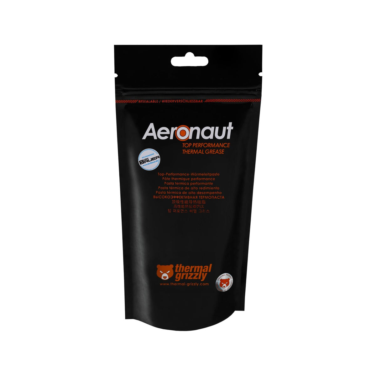 Thermal Grizzly Aeronaut - High Performance Thermal Paste - 26 Gram / 10 ml Thermal Grizzly
